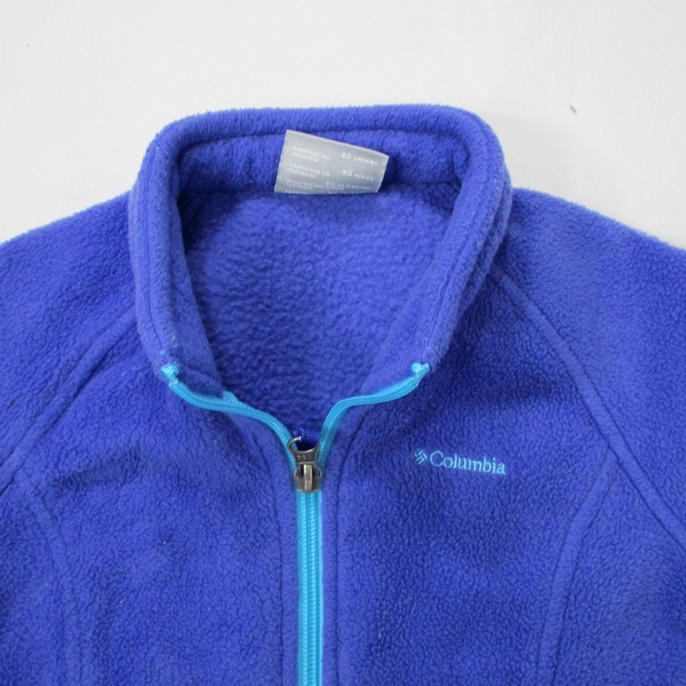 COLUMBIA Girls Fleece Jacket Size 3T - Picture 4 of 6